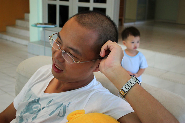 Yan Jie with my Nephew