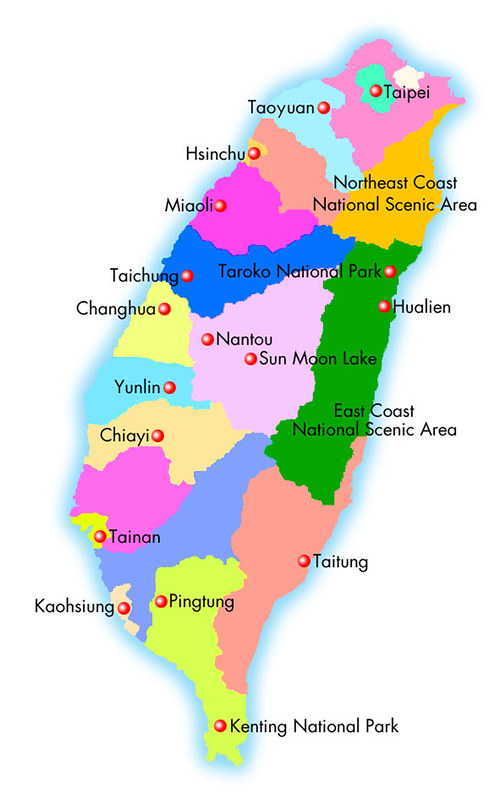Cities in Taiwan