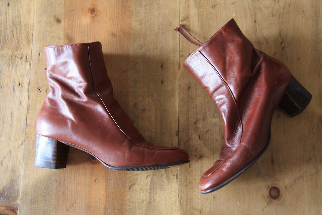 1970s ankle boots