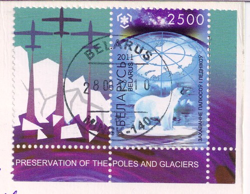 Belarus Preservation of the Poles and Glaciers Postage Stamps