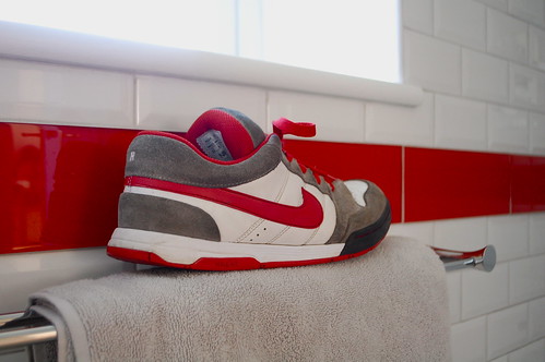 I based our new bathroom on my trainers