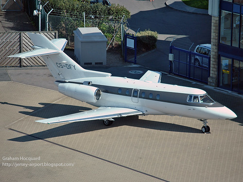 CS-DFY Hawker 800XP by Jersey Airport Photography