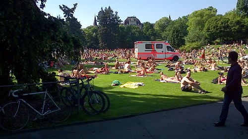 歐洲的夏季越來越炎熱潮濕。（照片：Arun Katiyar。）