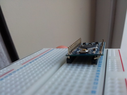 Creating slightly offset headers for Arduino pro mini