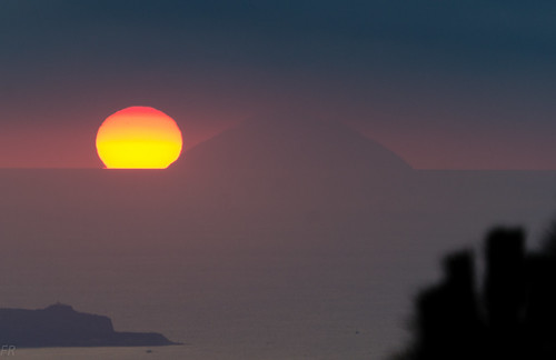 Stromboli sunset
