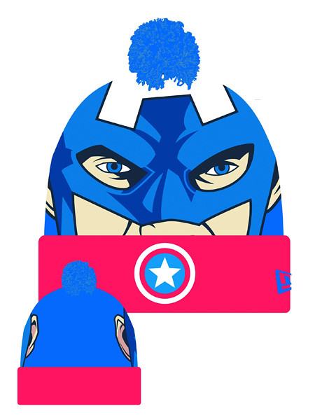 Esquente sua cabeça com Super-Heróis - Eu Quero capitão américa