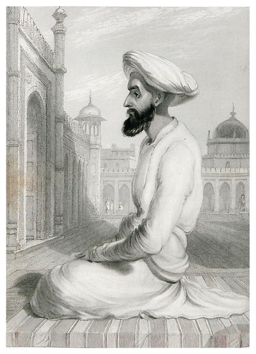 016-Un mahometano rezando-The oriental annual, or scenes in India 1835-1840- William Daniell-© Universitätsbibliothek Heidelberg