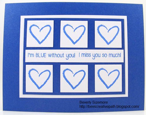 SOL July Blue Without You Card