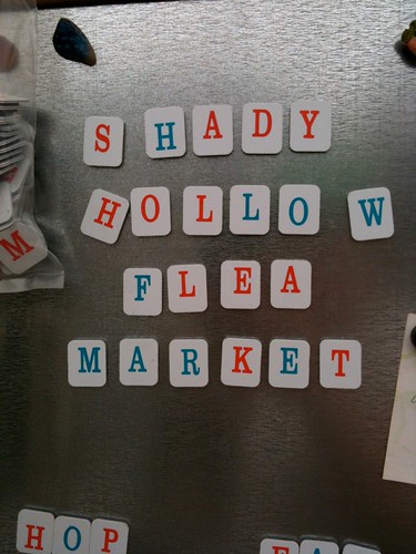 Shady Hollow Flea magnets
