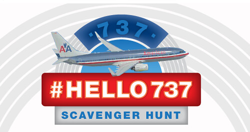 American Airlines Facebook Scavenger Hunt