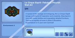 Le Cirque Esprit- Fabulous Flourish Wall Art