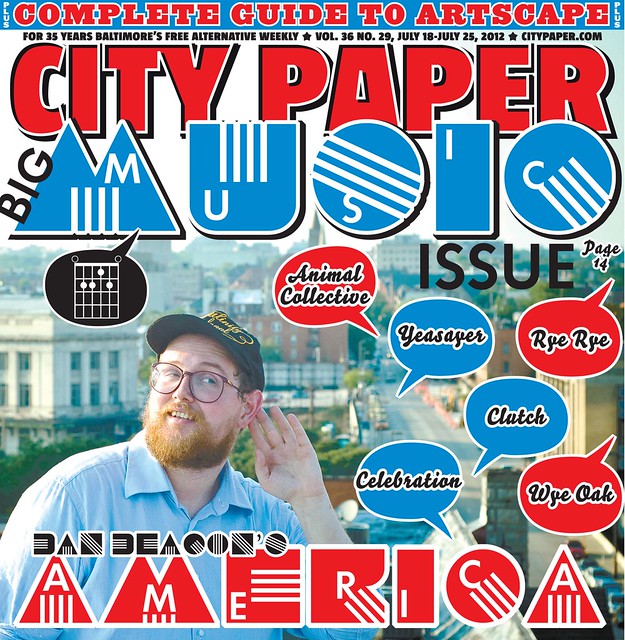Dan Deacon City Paper cover