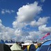 Clouds above the campsite, WOMAD