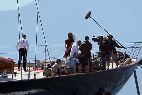 James Bond on Regina charter yacht