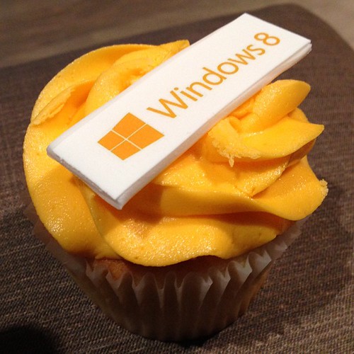 I'm a cupcake, and Windows 8 was my idea.