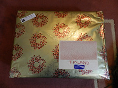 Christmas parcel to Finland