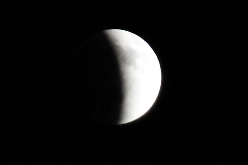 皆既月食 total eclipse of the moon