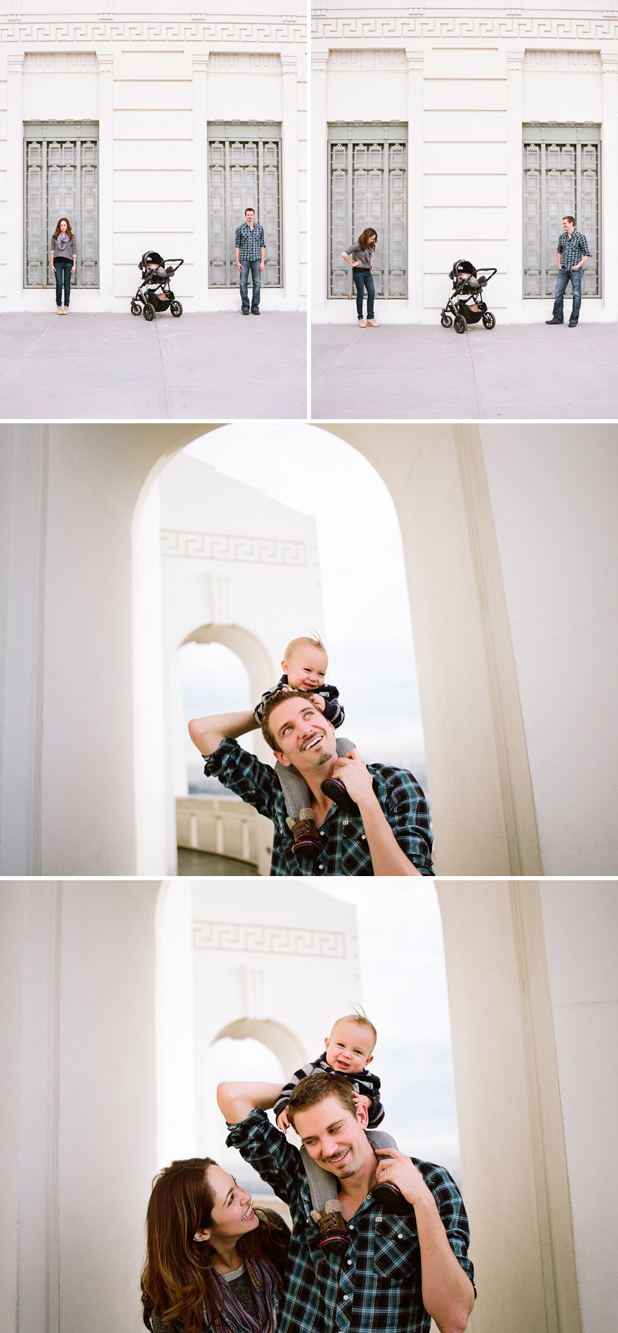 Autumn Resser and Jesse Warren Family Photos at Griffith Observatory 0006