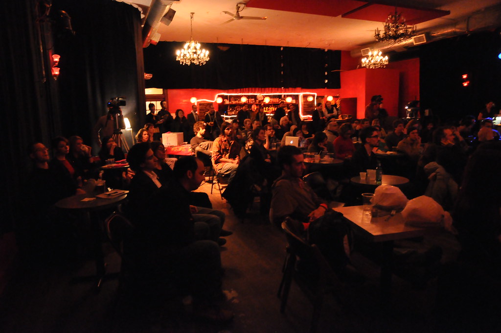 Sala Rossa packed for the CC Salon Montreal 2010