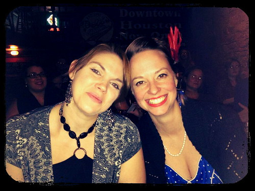 At Pete's Dueling Piano Bar in Austin with some friends
