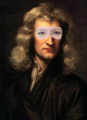 Isaacuta Newton by Bracuta