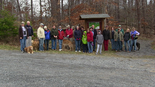 Friends of Shenandoah River State Park participated in the First Day Hike on Jan. 1, 2012