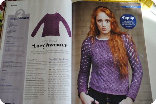 lacy sweater :: inside crochet