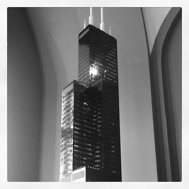 Sears Tower in legos