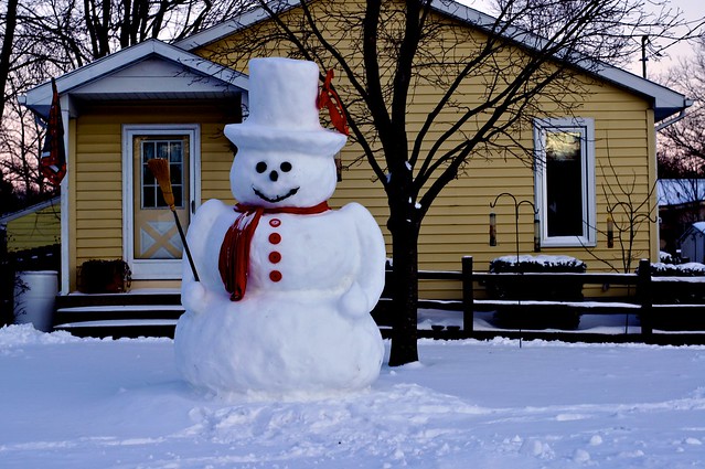 The Real Frosty the Snowman?