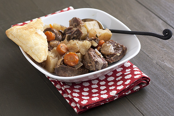 Slow Cooker Steak and Guinness Pie recipe