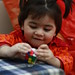 Baby girl playing with puzzle cube (Model Release)