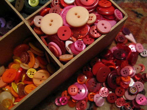 At least I organized my buttons