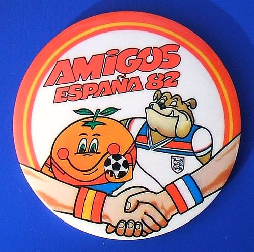 1982 FIFA World Cup - English Team supporter’s badge