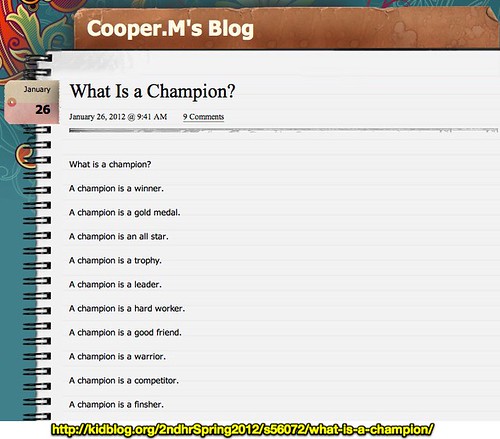 What is a Champion (post)