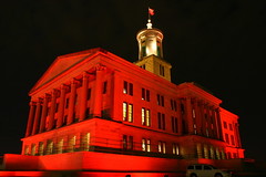 2011 Tennessee State Capitol Christmas at Night