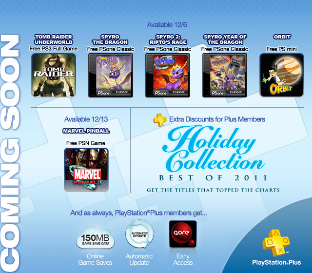 PlayStation Plus: December 2011
