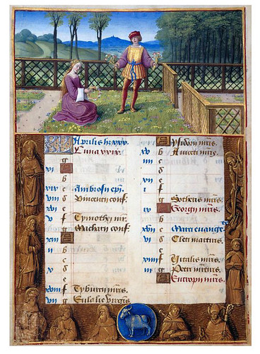 013-Hours of Henry VIII-1500-Fol. 2v-Jean Poyer--© The Morgan Library & Museum