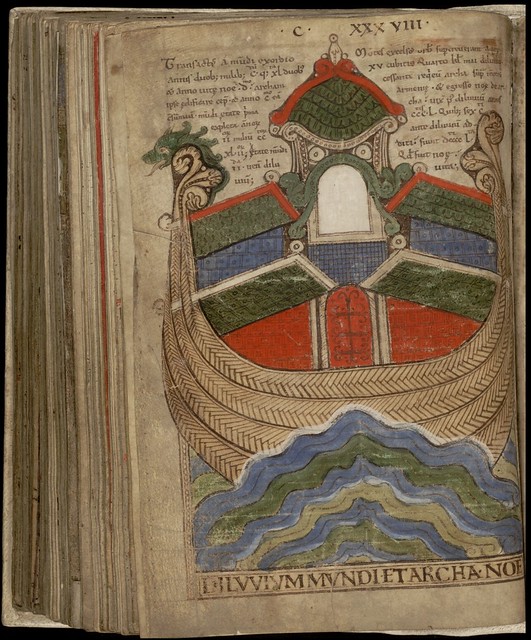 Liber Floridus - Noah's ark