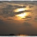 Last rays over Lake Vembanad