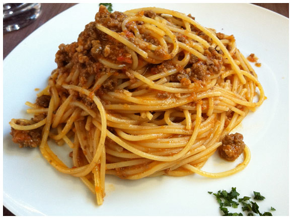 Spaghetti Bolognese, Luigia - Geneva, Switzerland 