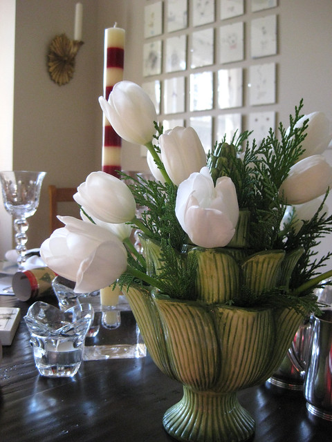 tulips for the table