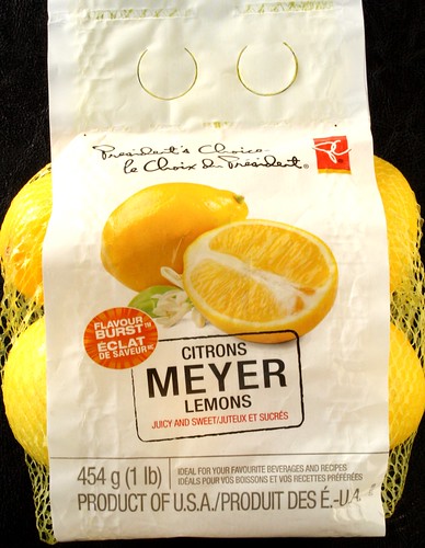 President's Choice Meyer Lemons
