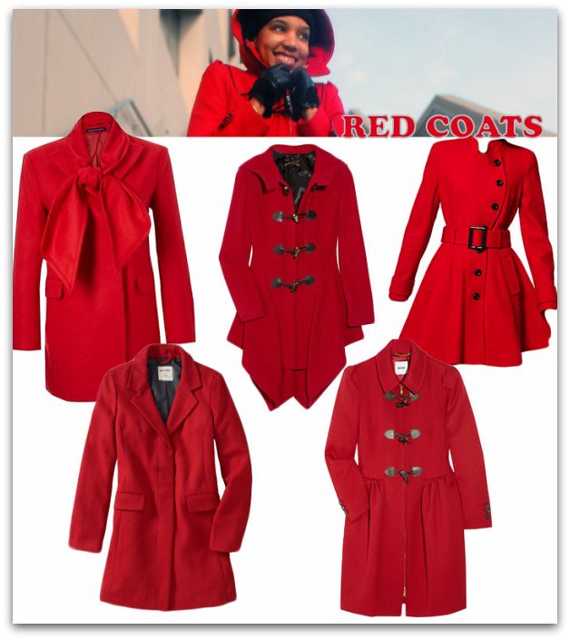 Get the Look: Bright Red Winter Coats - Closet Confections