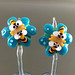 Earring pair : Bee & Blossom