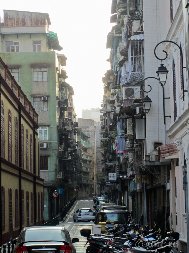 Back street of Macau