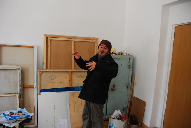 studio visit Zurab Gikashvili