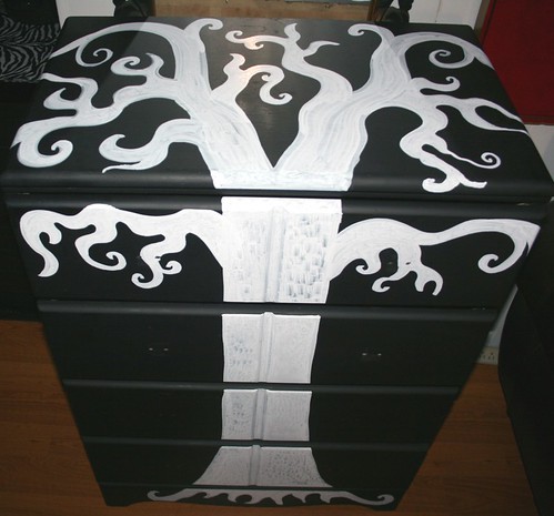 Four Drawer Dresser by Rick Cheadle Art and Designs