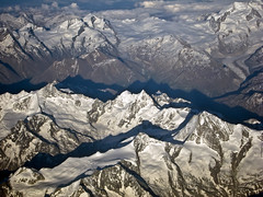 photo avion alpes suisse 