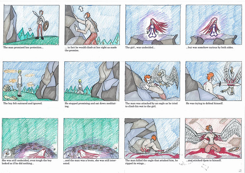 The Pure and The Tainted - Storyboard 2/3