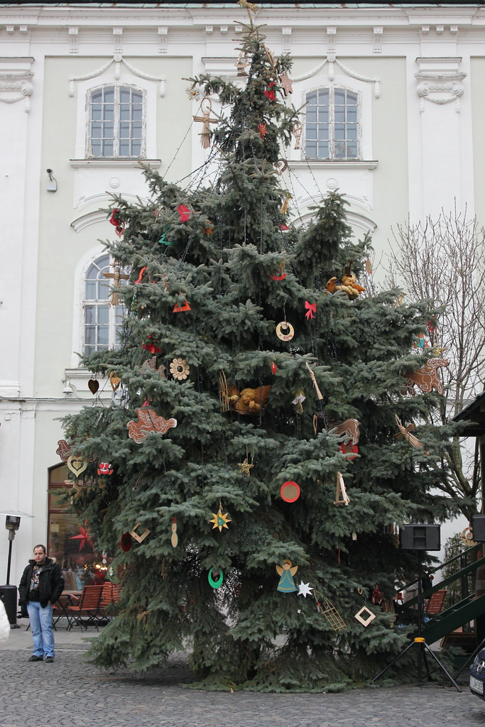 Árbol de Navidad en Székesfehérvár